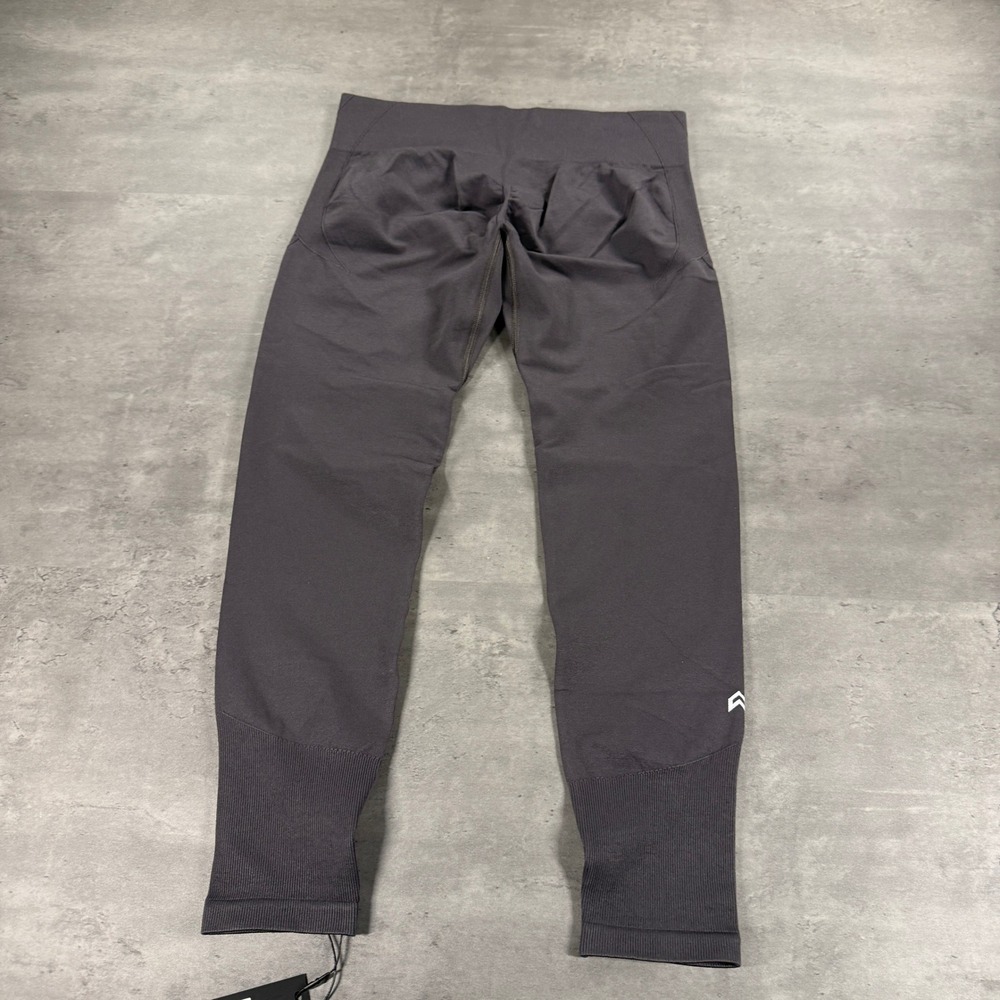 Oner Active Leggings Womens XL Enhance Lift Seamless Coal Grey Mid Rise NEW